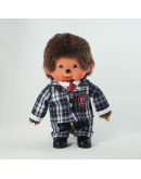 Monchhichi 格仔西裝男孩