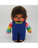 Monchhichi 彩虹袖連身褲男孩