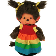 Monchhichi 彩虹裙子女孩