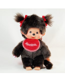 Monchhichi 標準型孖辮女孩 (Premium)
