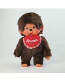 Monchhichi 基本款圍巾男孩(紅)