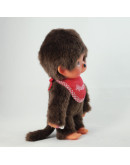 Monchhichi 基本款圍巾男孩(紅)