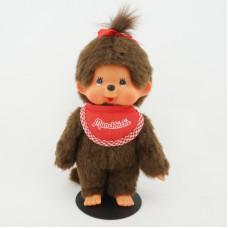 Monchhichi 紅色圍巾女孩