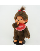 Monchhichi 紅色圍巾女孩