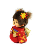 Monchhichi 楓葉和服跪姿女孩