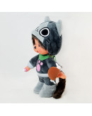 Monchhichi x Monster Hunter 灰色艾露貓