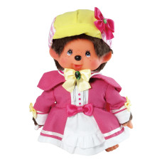 Monchhichi X Milky Holmes 粉紅裙子女孩