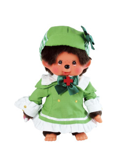 Monchhichi X Milky Holmes 綠色裙子女孩