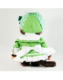 Monchhichi X Milky Holmes 綠色裙子女孩