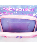Monchhichi 背包(粉紅粉紫色)