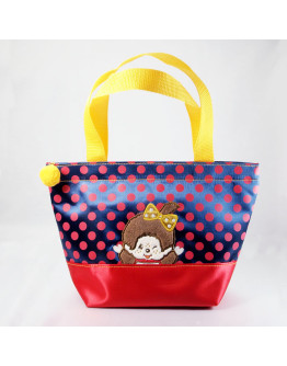 Monchhichi 紅點手挽袋