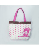 Monchhichi 帆布袋(粉紅色)