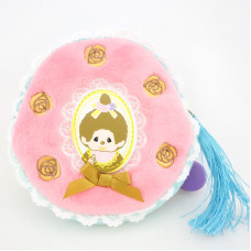 Monchhichi 玫瑰馬克龍零錢包