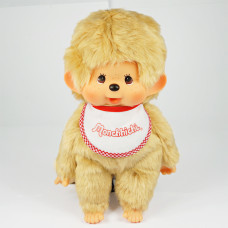 Monchhichi 基本款金髮男孩 (Premium) (中型)