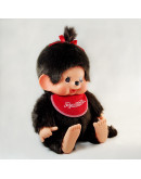 Monchhichi 基本款坐姿女孩 (Premium) (大型)
