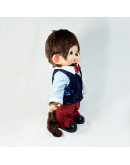 Monchhichi 盛裝男孩(藍色)(45cm)