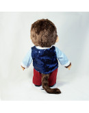 Monchhichi 盛裝男孩(藍色)(45cm)