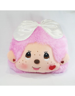 Monchhichi 蝴蝶結Cushion(白色)