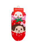 Monchhichi 士多啤梨船襪