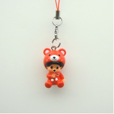 Monchhichi PVC小熊掛件