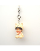 Monchhichi PVC小豬掛件