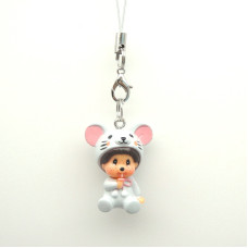Monchhichi PVC老鼠掛件