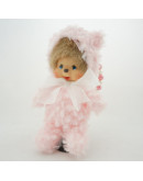 Monchhichi 粉色熊熊掛件 SS號