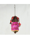 Monchhichi 燒賣點心女孩 掛件