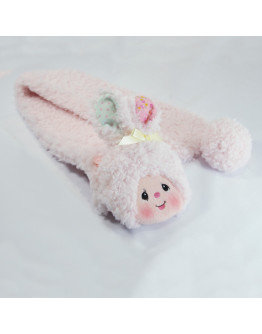 Monchhichi 兔子頸巾
