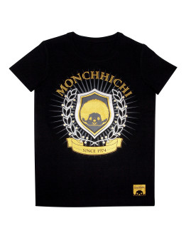 Monchhichi 徽章T恤 (S碼)