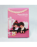 Monchhichi 圓點系列-A6便條紙