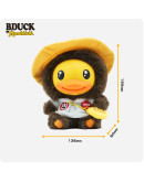 Monchhichi x B.Duck系列-坐姿塘膠毛絨
