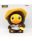 Monchhichi x B.Duck系列-坐姿塘膠毛絨