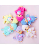 A Monchhichi 色彩系列薄荷綠掛件