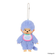 Monchhichi 色彩系列藍色掛件