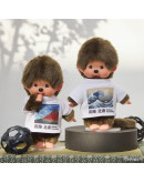 Monchhichi 藝術系列男孩 赤富士 S號