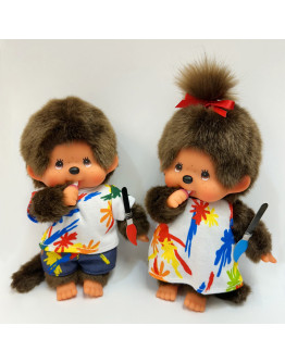 Monchhichi 畫畫男孩 S號