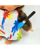 Monchhichi 畫畫女孩 S號
