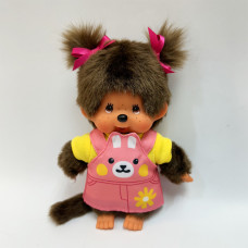Monchhichi 動物服裝系列 兔兔女孩 S號