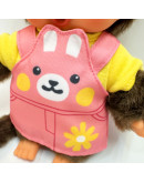Monchhichi 動物服裝系列 兔兔女孩 S號