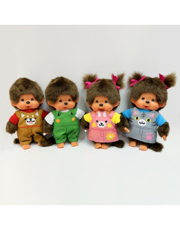 Monchhichi 動物服裝系列 貓貓女孩 S號
