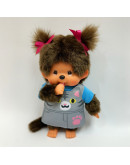 Monchhichi 動物服裝系列 貓貓女孩 S號