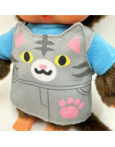 Monchhichi 動物服裝系列 貓貓女孩 S號