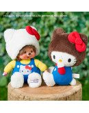 A Monchhichi x Hello Kitty Hello Kitty S號