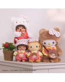 Monchhichi x Hello Kitty Tammy S號