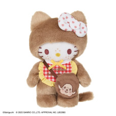 Monchhichi x Hello Kitty Hello Kitty格子圍兜 S號
