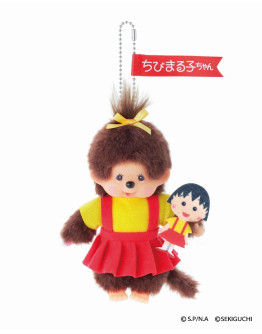 MonchhichiX櫻桃小丸子 掛件