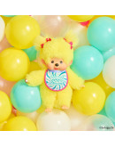 Monchhichi 棒棒糖女孩黃色掛件