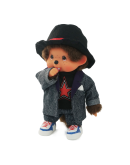 Monchhichi 黑色禮帽星星T恤男孩