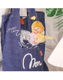 Monchhichi 快樂天使系列掛件 SS號